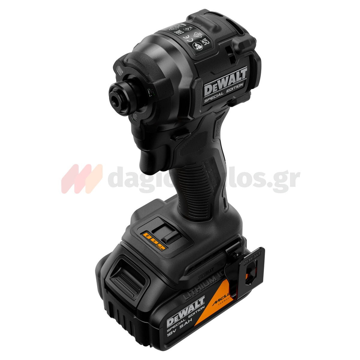DeWalt McLaren DCF86MP2T-QW Brushless Παλμικό Κατσαβίδι 18V Li-Ion Με 2 Μπατ.5.0Ah-Βαλίτσα T-STAK