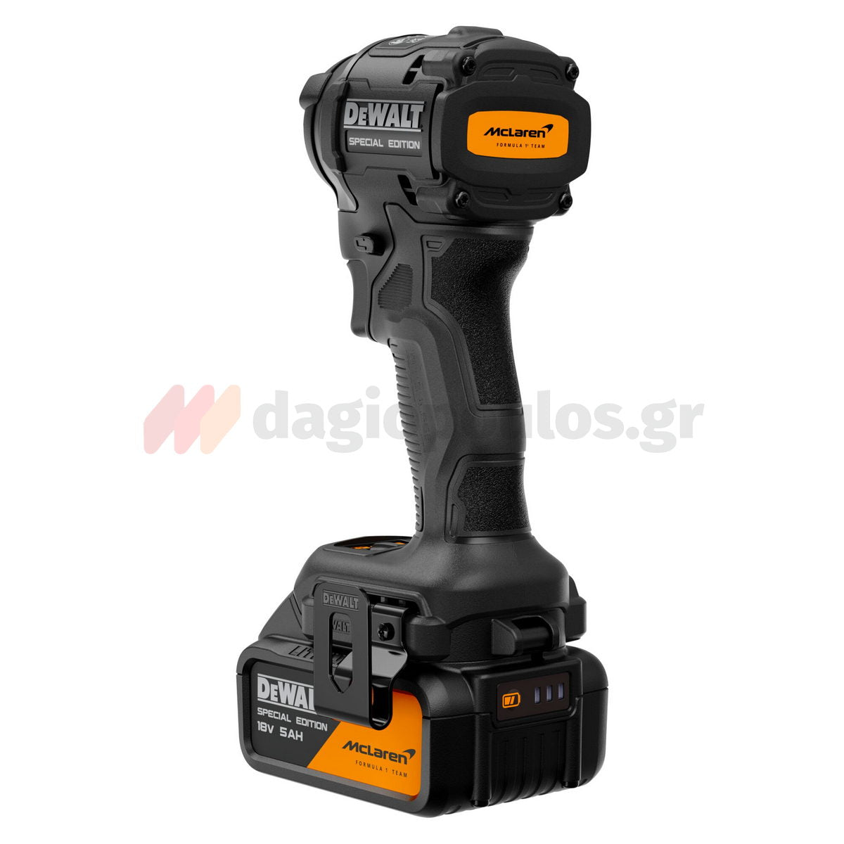 DeWalt McLaren DCF86MP2T-QW Brushless Παλμικό Κατσαβίδι 18V Li-Ion Με 2 Μπατ.5.0Ah-Βαλίτσα T-STAK