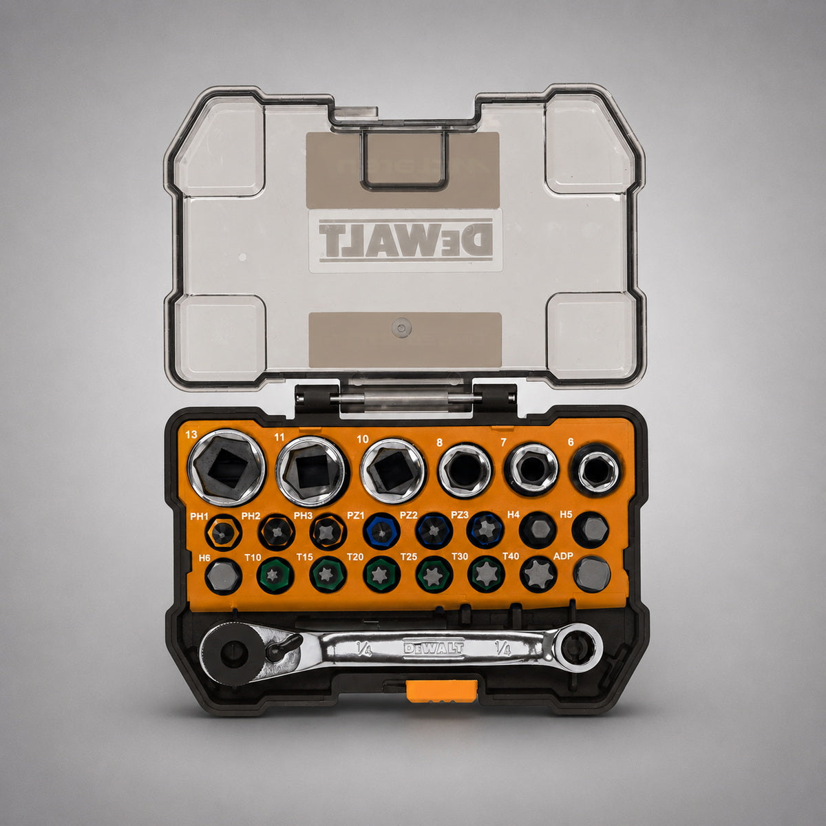 DeWalt McLaren F1 DT70906-QZ Συλλογή Καρυδάκια & Μύτες Σετ 24 Τεμ