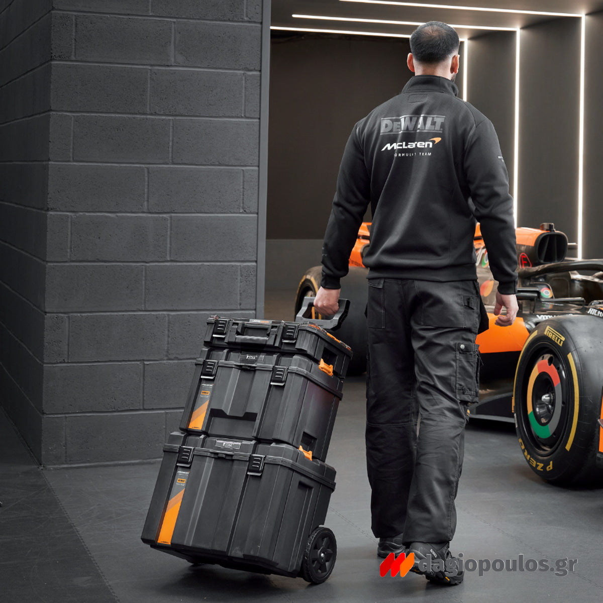 DeWalt McLaren DWST60452-1 Εργαλειοθήκη Τροχήλατη Σετ 3 Τεμ ΣΥΛΛΕΚΤΙΚΟ