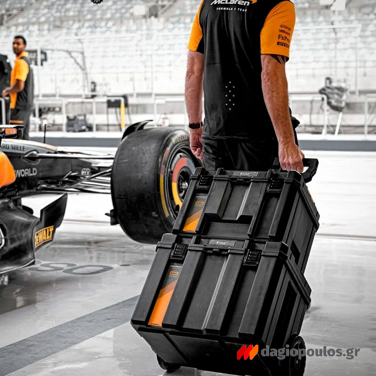 DeWalt McLaren DWST60452-1 Εργαλειοθήκη Τροχήλατη Σετ 3 Τεμ ΣΥΛΛΕΚΤΙΚΟ