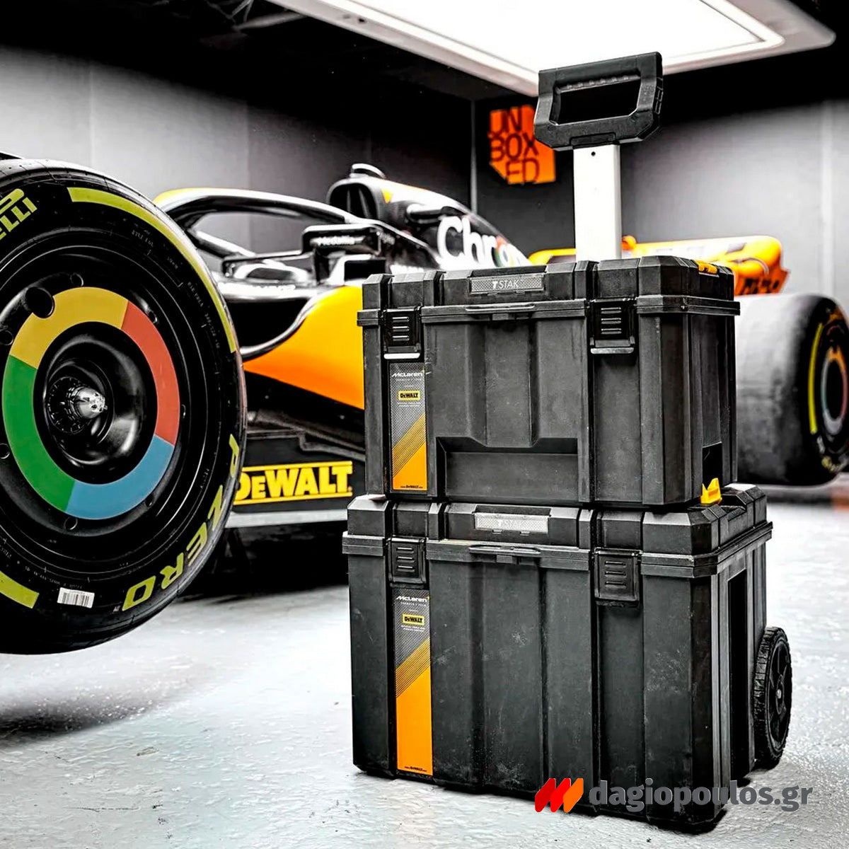 DeWalt McLaren DWST60452-1 Εργαλειοθήκη Τροχήλατη Σετ 3 Τεμ ΣΥΛΛΕΚΤΙΚΟ