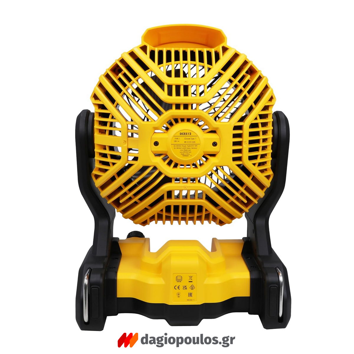 DeWalt DCE512N-XJ Brushless Ανεμιστήρας Μπαταρίας 18V Li-Ion Solo