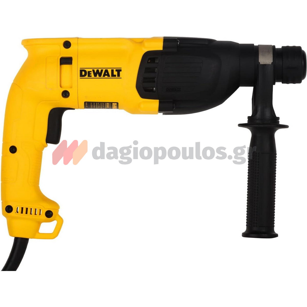 DeWalt D25033K-QS SDS Plus Ηλεκτρικό Σκαπτικό Περιστροφικό Πνευματικό Πιστολέτο 710W 2.0J & Βαλίτσα