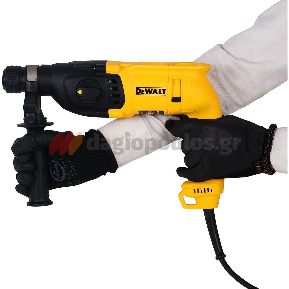 DeWalt D25033K-QS SDS Plus Ηλεκτρικό Σκαπτικό Περιστροφικό Πνευματικό Πιστολέτο 710W 2.0J & Βαλίτσα