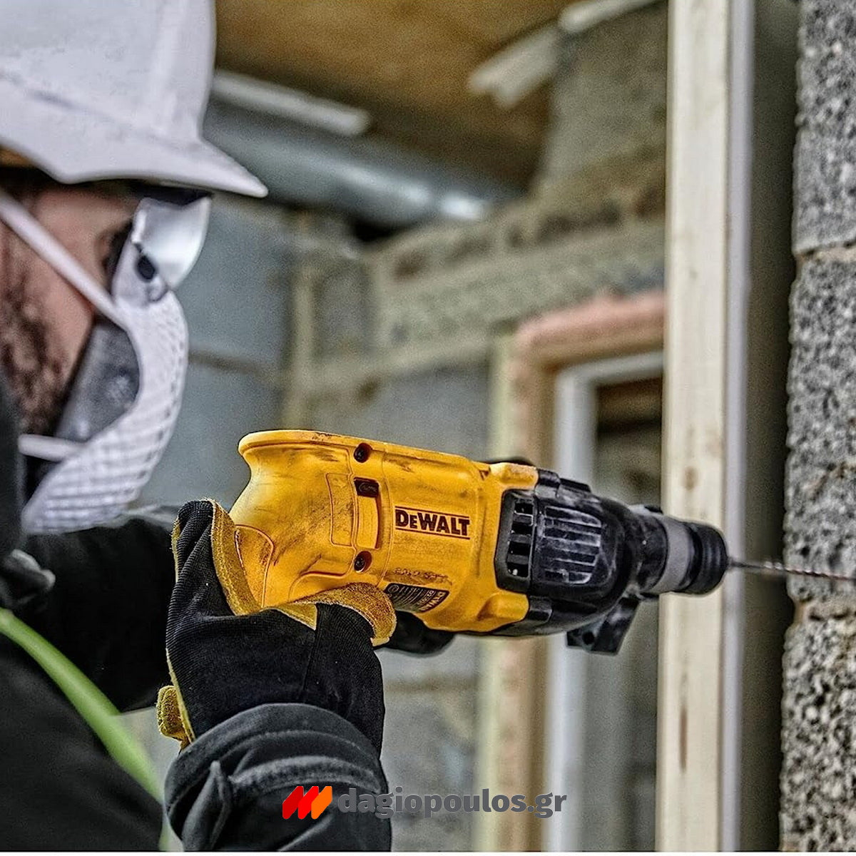 DeWalt D25033K-QS SDS Plus Ηλεκτρικό Σκαπτικό Περιστροφικό Πνευματικό Πιστολέτο 710W 2.0J & Βαλίτσα