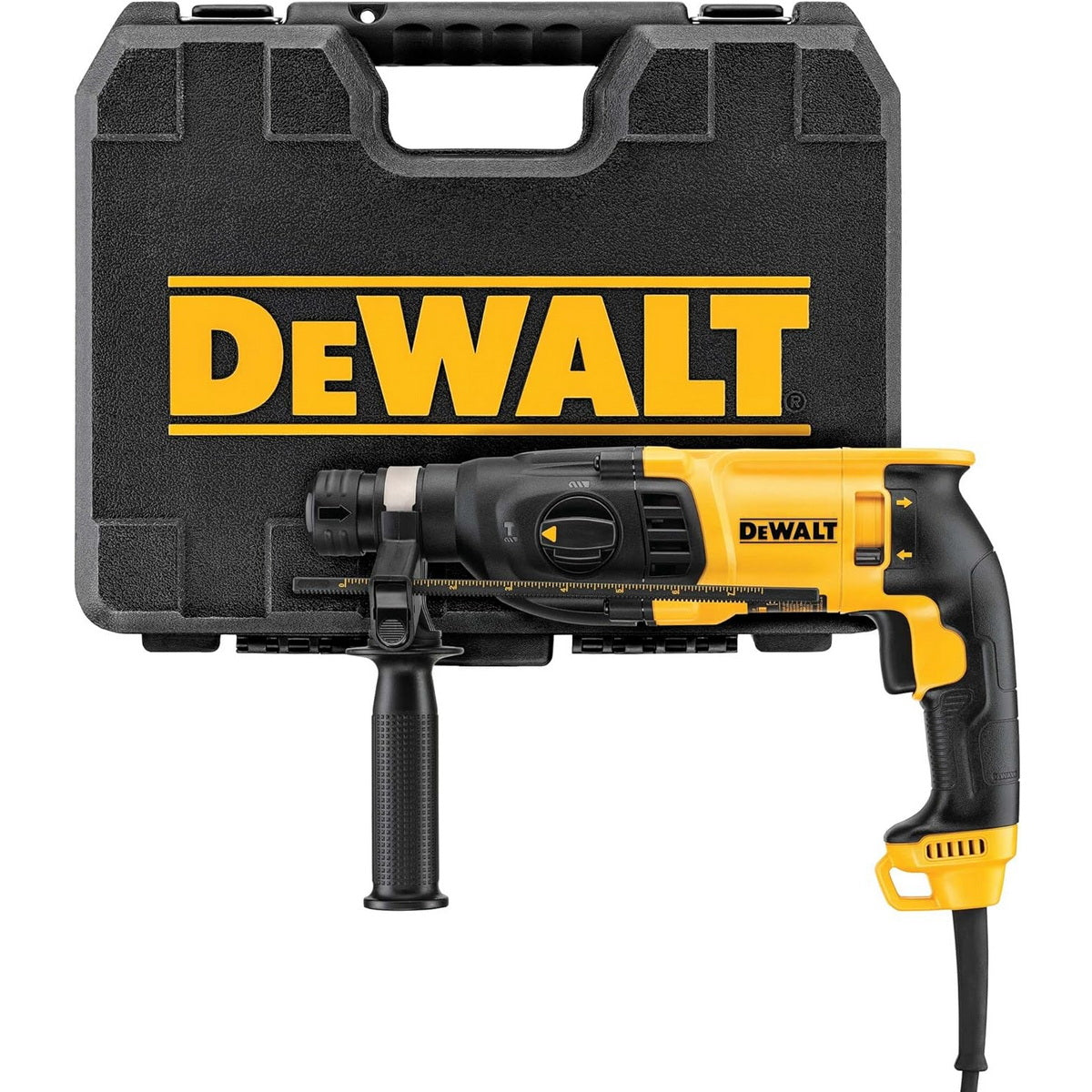 DeWalt D25133K-QS SDS Plus Ηλεκτρικό Σκαπτικό Περιστροφικό Πνευματικό Πιστολέτο 800W 2.6J Με Βαλίτσα