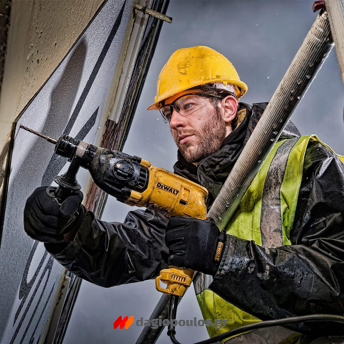 DeWalt D25133K-QS SDS Plus Ηλεκτρικό Σκαπτικό Περιστροφικό Πνευματικό Πιστολέτο 800W 2.6J Με Βαλίτσα