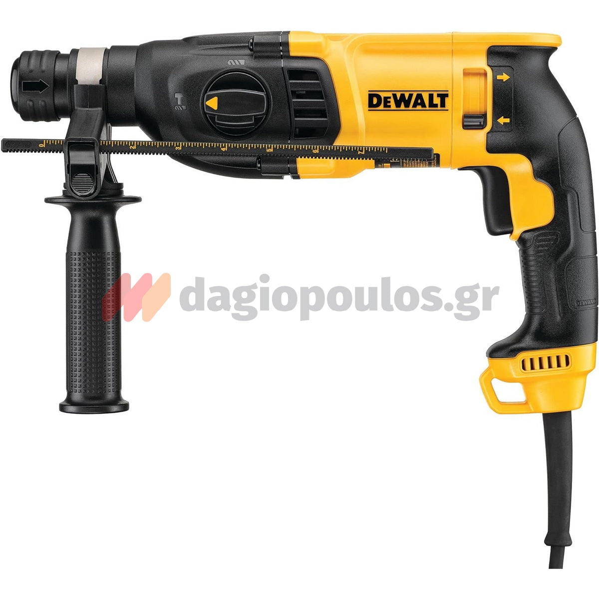 DeWalt D25133K-QS SDS Plus Ηλεκτρικό Σκαπτικό Περιστροφικό Πνευματικό Πιστολέτο 800W 2.6J Με Βαλίτσα
