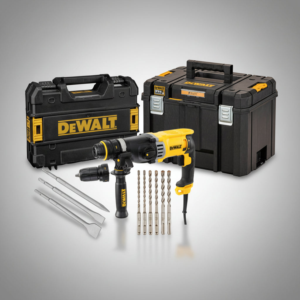 DeWalt D25144K1 SDS Plus Ηλεκτρικό Πνευματικό Πιστολέτο 900W Με Βαλίτσα T-Stak & Μπαούλο