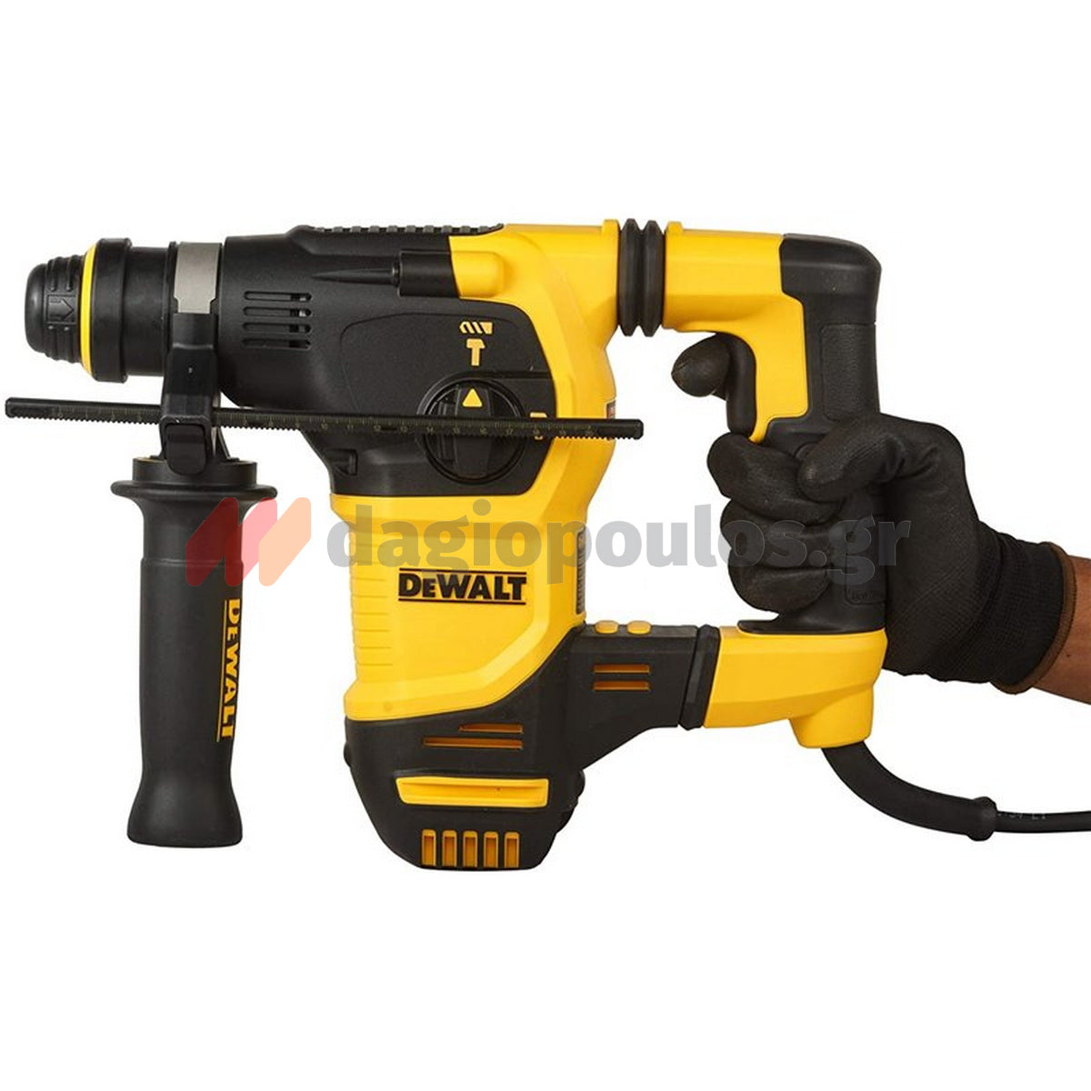 DeWalt D25333K-QS SDS Plus Brushless Σκαπτικό Κρουστικό Πνευματικό Πιστολέτο 950W 3.7Kgr 3.5J