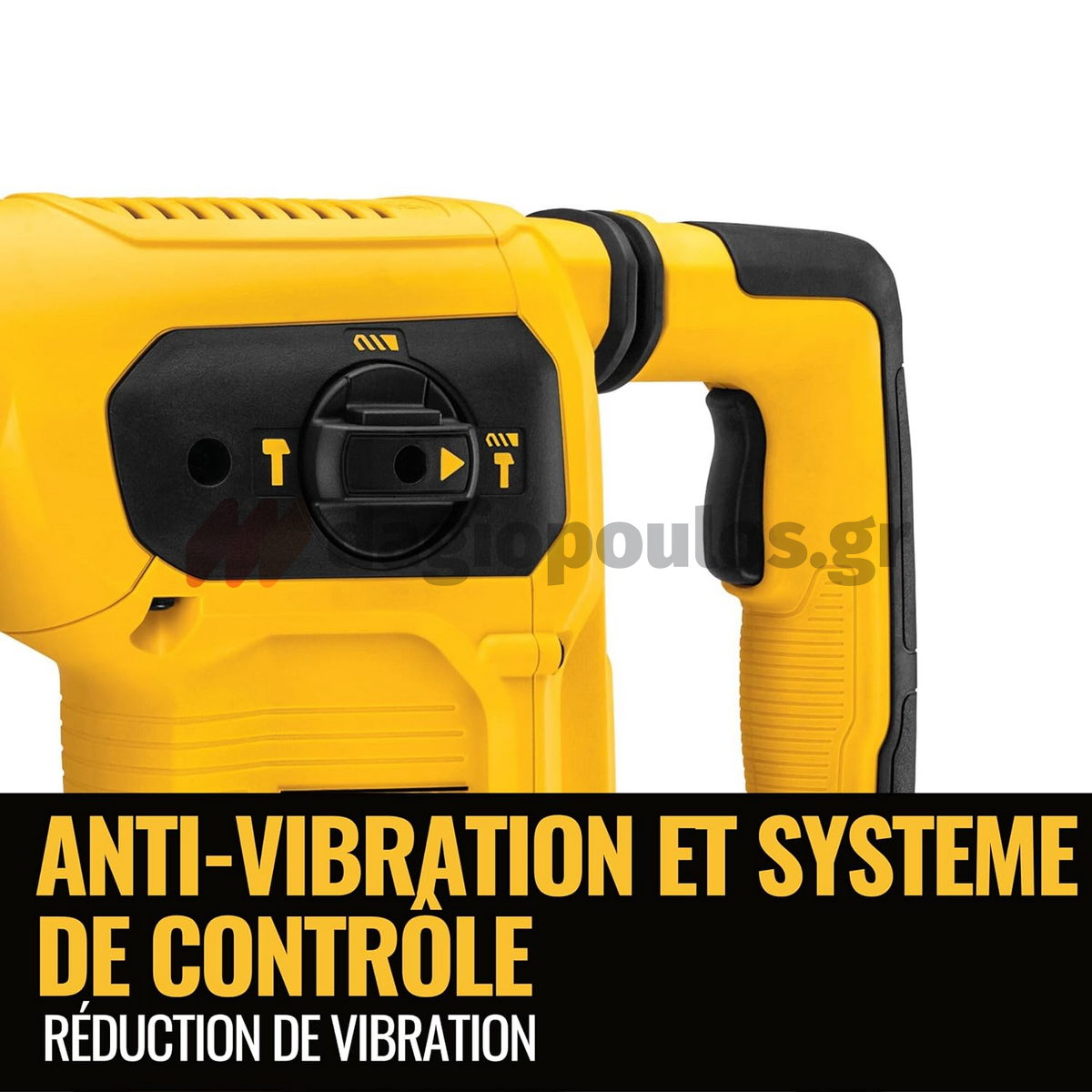 DeWalt D25481K-QS SDS Max Σκαπτικό Κρουστικό Περιστροφικό Πνευματικό Πιστολέτο 1050W 5.9kg 6.1J
