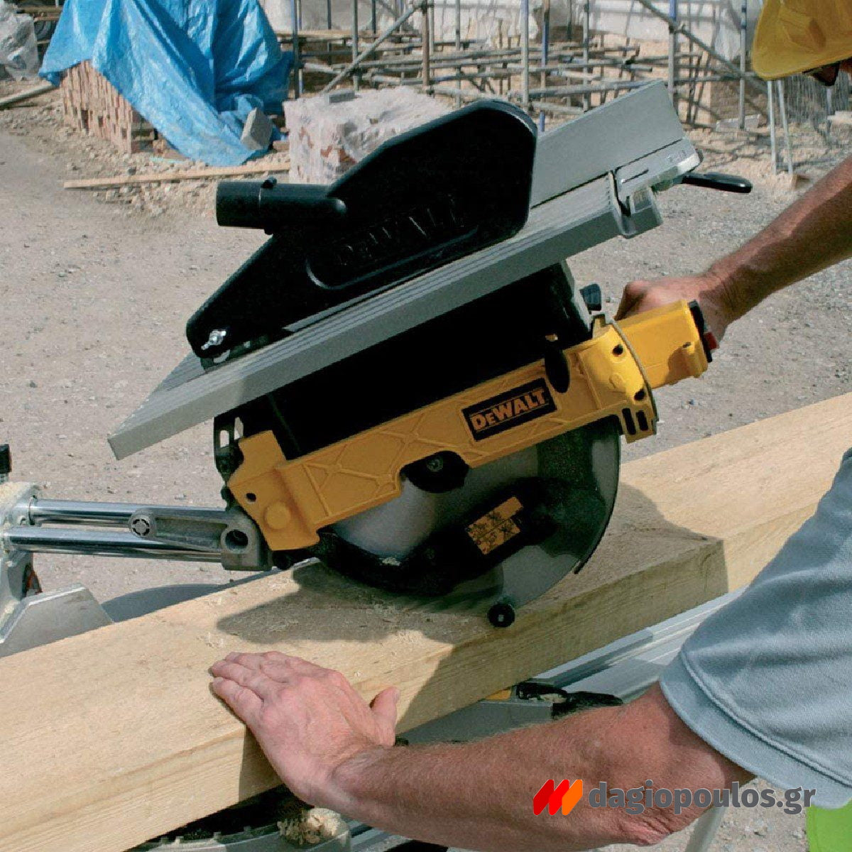 DeWalt D27112-QS Ηλεκτρικό Συρόμενο Φαλτσοπρίονο (Radial) Δύο Εργασιών 1600W 305mm