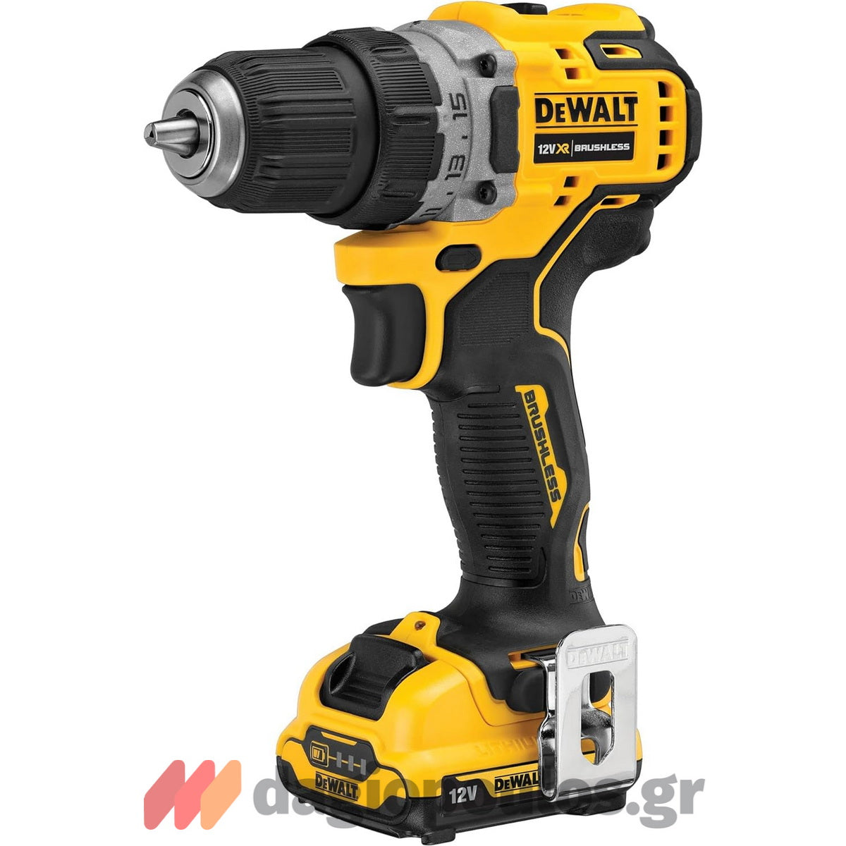 DeWalt DCK2110L2T Συλλογή Brushless Δραπανοκατσάβιδο Μπαταρίας & Παλμικό Κατσαβίδι 12V Li-Ion Με 2 Μπαταρίες 3.0Ah & Βαλίτσα T-Stak