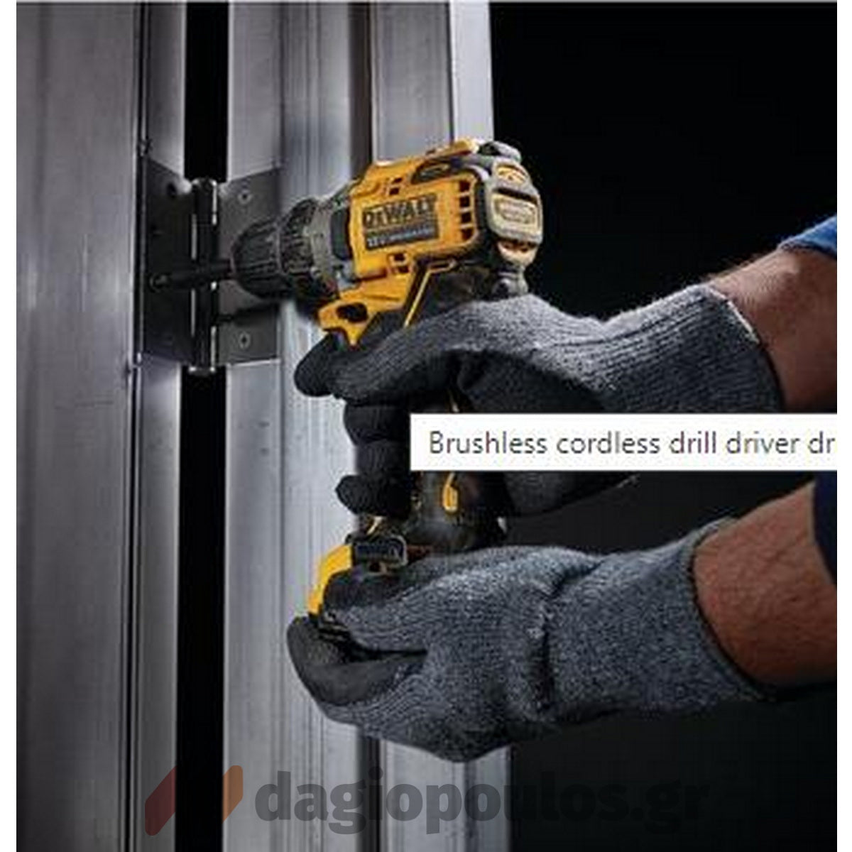 DeWalt DCD703NT Brushless Δραπανοκατσάβιδο Μπαταρίας 12V Li-Ion Με 4 Κεφαλές SOLO & Βαλίτσα T-Stak