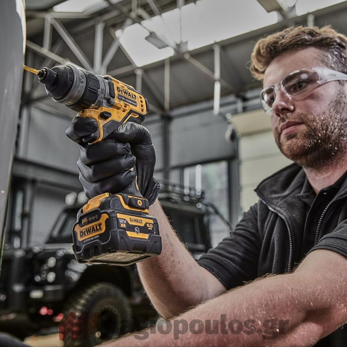 DeWalt DCD703NT Brushless Δραπανοκατσάβιδο Μπαταρίας 12V Li-Ion Με 4 Κεφαλές SOLO & Βαλίτσα T-Stak