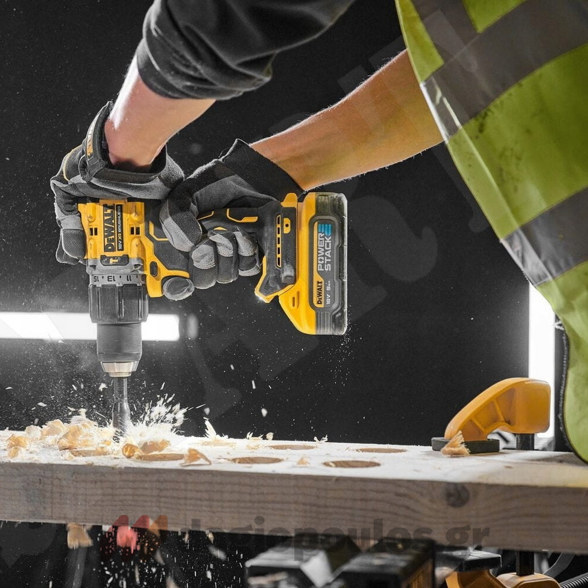 DeWalt DCK2062L2T Brushless Σετ Κρουστικό Δραπανοκατσάβιδο & Παλμικό Κατσαβίδι 18V Li-Ion Με 2 Μπαταρίες 3.0Ah & Βαλίτσα T-Stak
