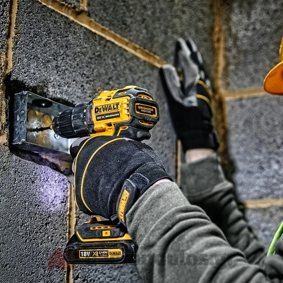 DeWalt DCD709P2T Brushless Κρουστικό Δραπανοκατσάβιδο Μπαταρίας 18V Li-Ion Με 2 Μπαταρίες 5.0Ah & Βαλίτσα T-Stak