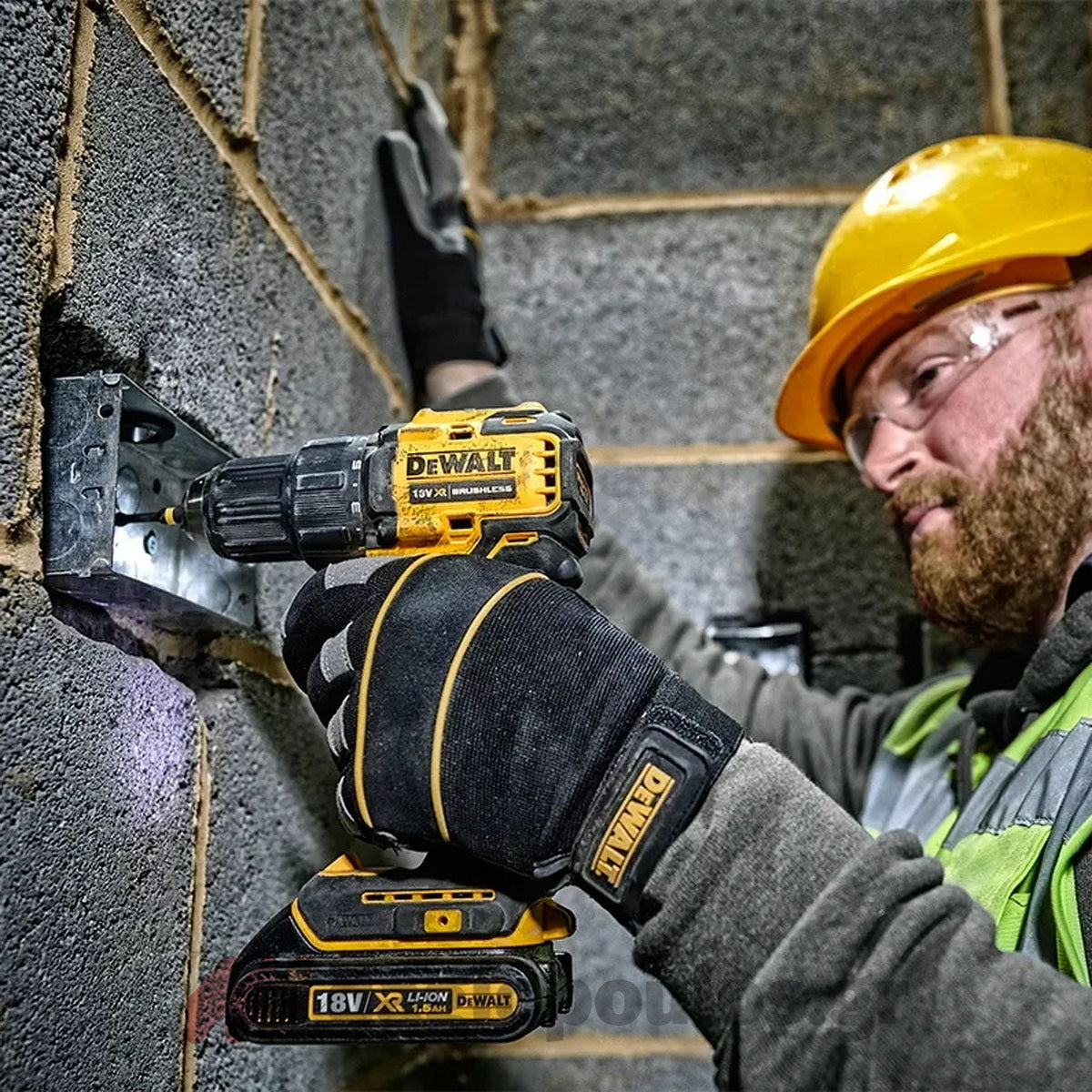 DeWalt DCK2062L2T Brushless Σετ Κρουστικό Δραπανοκατσάβιδο & Παλμικό Κατσαβίδι 18V Li-Ion Με 2 Μπαταρίες 3.0Ah & Βαλίτσα T-Stak