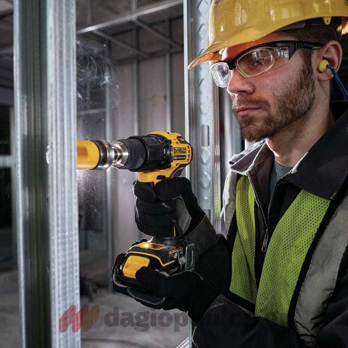 DeWalt DCD709P2T Brushless Κρουστικό Δραπανοκατσάβιδο Μπαταρίας 18V Li-Ion Με 2 Μπαταρίες 5.0Ah & Βαλίτσα T-Stak