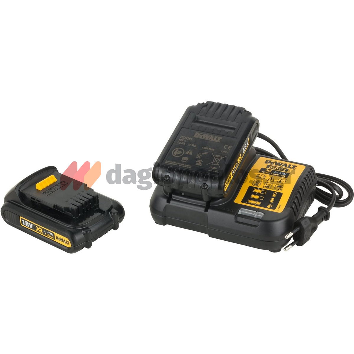 DeWalt DCD778S2T Brushless Κρουστικό Δραπανοκατσάβιδο Μπαταρίας 18V Li-Ion Με 2 Μπαταρίες 1.5Ah & Βαλίτσα T-Stak