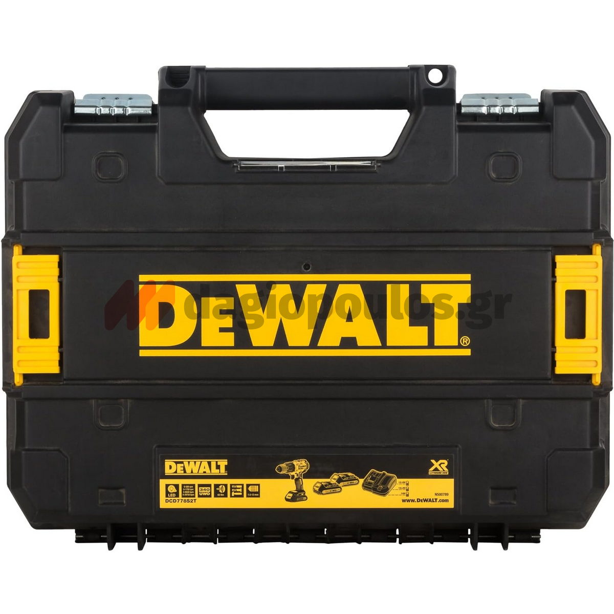 DeWalt DCK2060D2T Brushless Συλλογή Κρουστικό Δραπανοκατσάβιδο & Παλμικό Κατσαβίδι 18V Li-Ion Με 2 Μπαταρίες 2.0Ah & Βαλίτσα