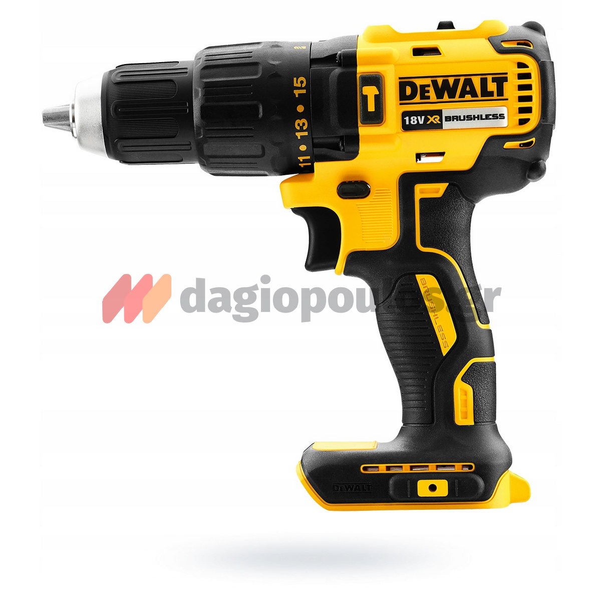 DeWalt DCK2060D2T Brushless Συλλογή Κρουστικό Δραπανοκατσάβιδο & Παλμικό Κατσαβίδι 18V Li-Ion Με 2 Μπαταρίες 2.0Ah & Βαλίτσα