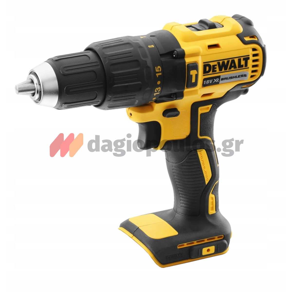 DeWalt DCK2060D2T Brushless Συλλογή Κρουστικό Δραπανοκατσάβιδο & Παλμικό Κατσαβίδι 18V Li-Ion Με 2 Μπαταρίες 2.0Ah & Βαλίτσα