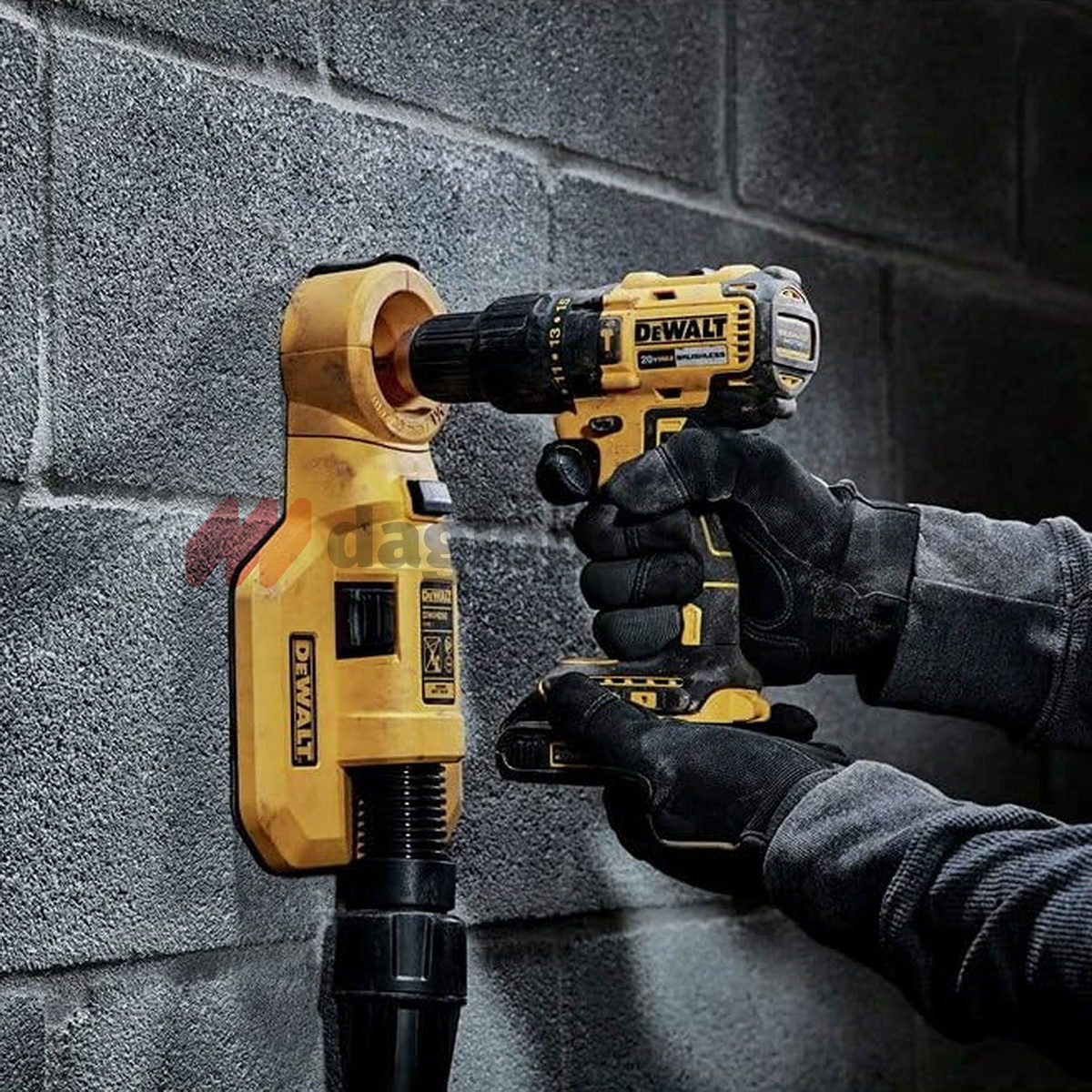 DeWalt DCK2060D2T Brushless Συλλογή Κρουστικό Δραπανοκατσάβιδο & Παλμικό Κατσαβίδι 18V Li-Ion Με 2 Μπαταρίες 2.0Ah & Βαλίτσα