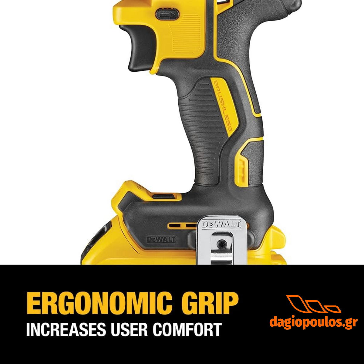 Dewalt DCD796D2 Brushless Κρουστικό Δραπανοκατσάβιδο 18V Με Μπαταρίες | Dagiopoulos.gr