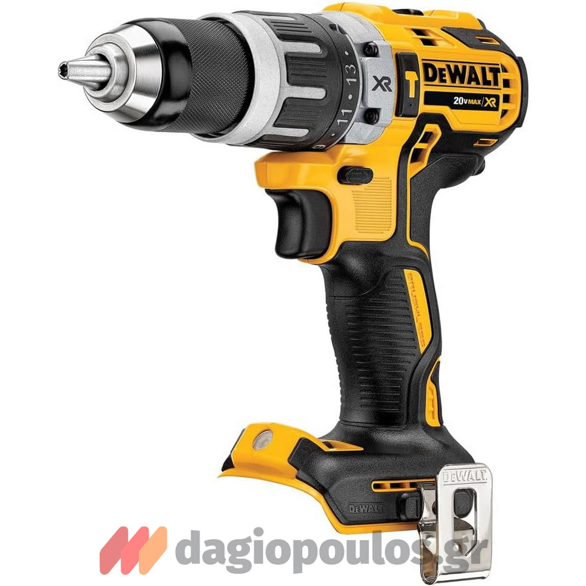 DeWalt DCD796D2 Brushless Κρουστικό Δραπανοκατσάβιδο Μπαταρίας 18V Li-Ion Με 2 Μπαταρίες 2.0Ah & Βαλίτσα T-Stak