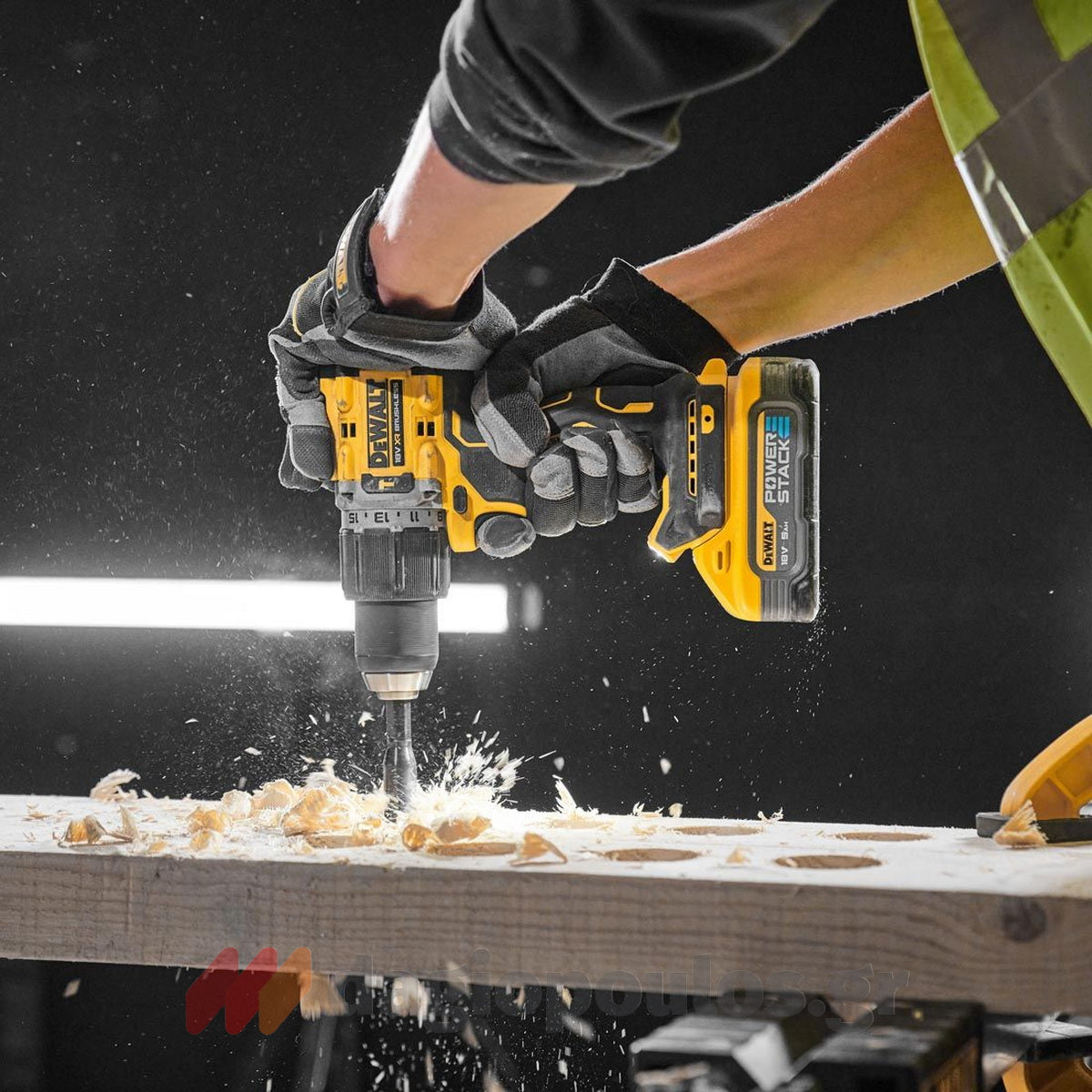 DeWalt DCK2050H2T-QW Brushless Συλλογή Κρουστικό Δραπανοκατσάβιδο & Παλμικό Κατσαβίδι 18V Li-Ion Με 2 Μπαταρίες 5.0Ah & Βαλίτσα T-Stak