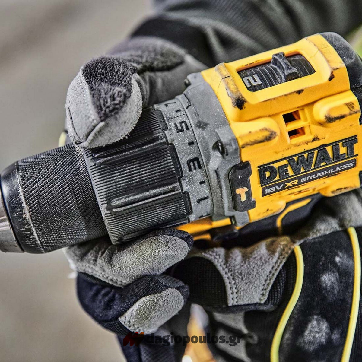 DeWalt DCD805NT-XJ Brushless Κρουστικό Δραπανοκατσάβιδο Μπαταρίας 18V Li-Ion SOLO & Βαλίτσα T-Stak