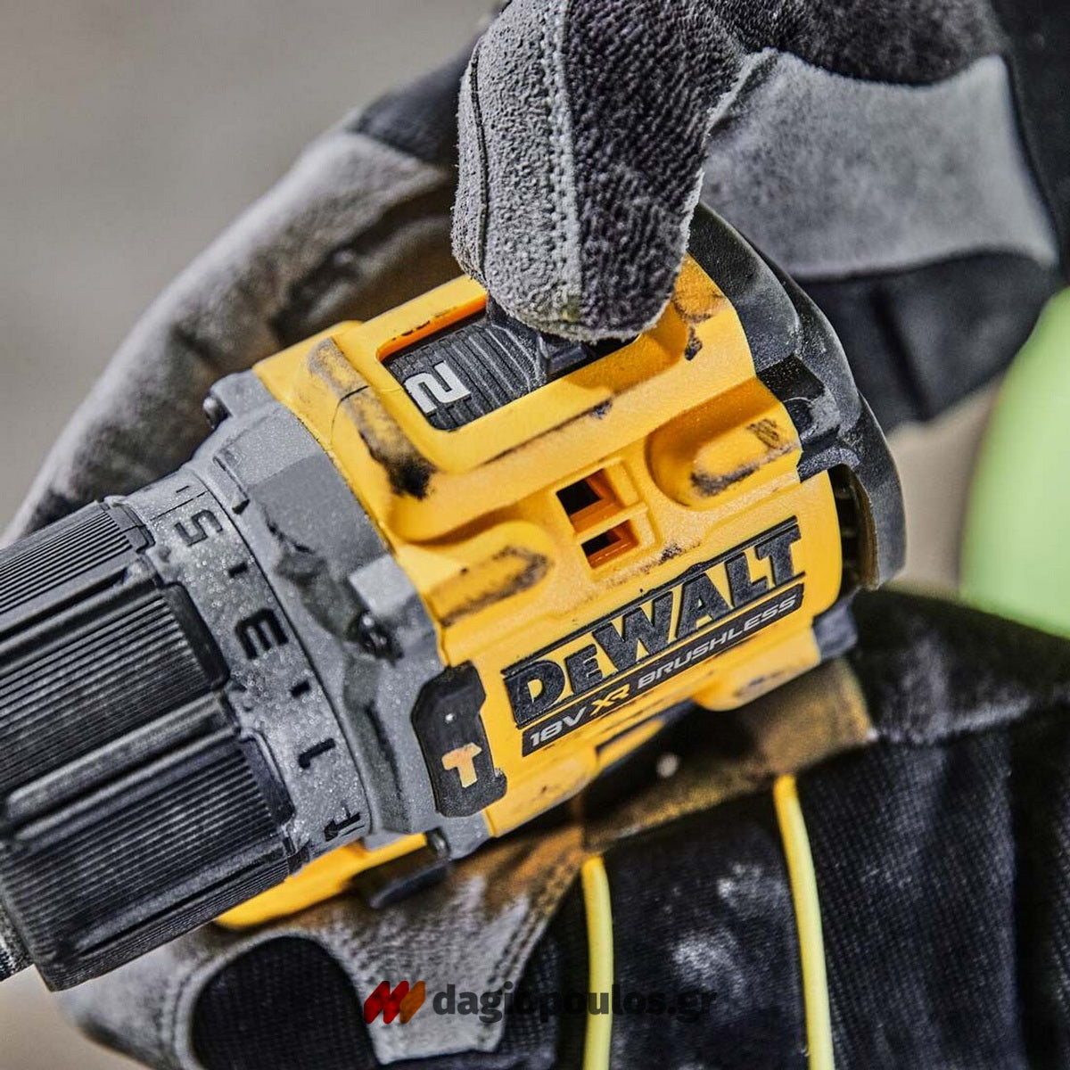 DeWalt DCD805NT-XJ Brushless Κρουστικό Δραπανοκατσάβιδο Μπαταρίας 18V Li-Ion SOLO & Βαλίτσα T-Stak