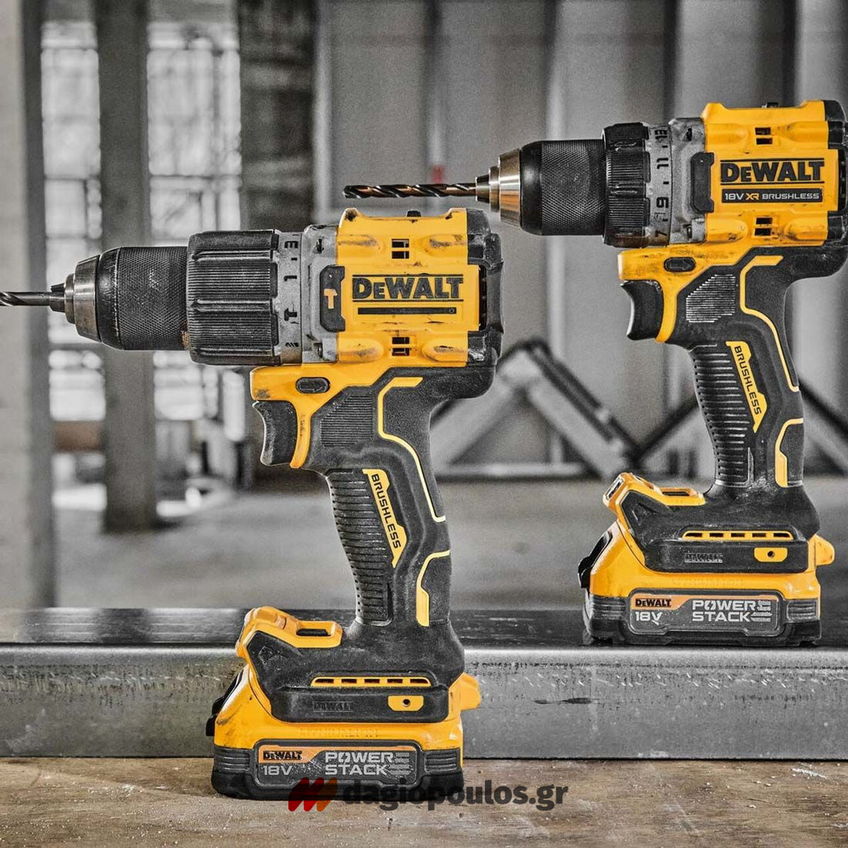 DeWalt DCD805NT-XJ Brushless Κρουστικό Δραπανοκατσάβιδο Μπαταρίας 18V Li-Ion SOLO & Βαλίτσα T-Stak