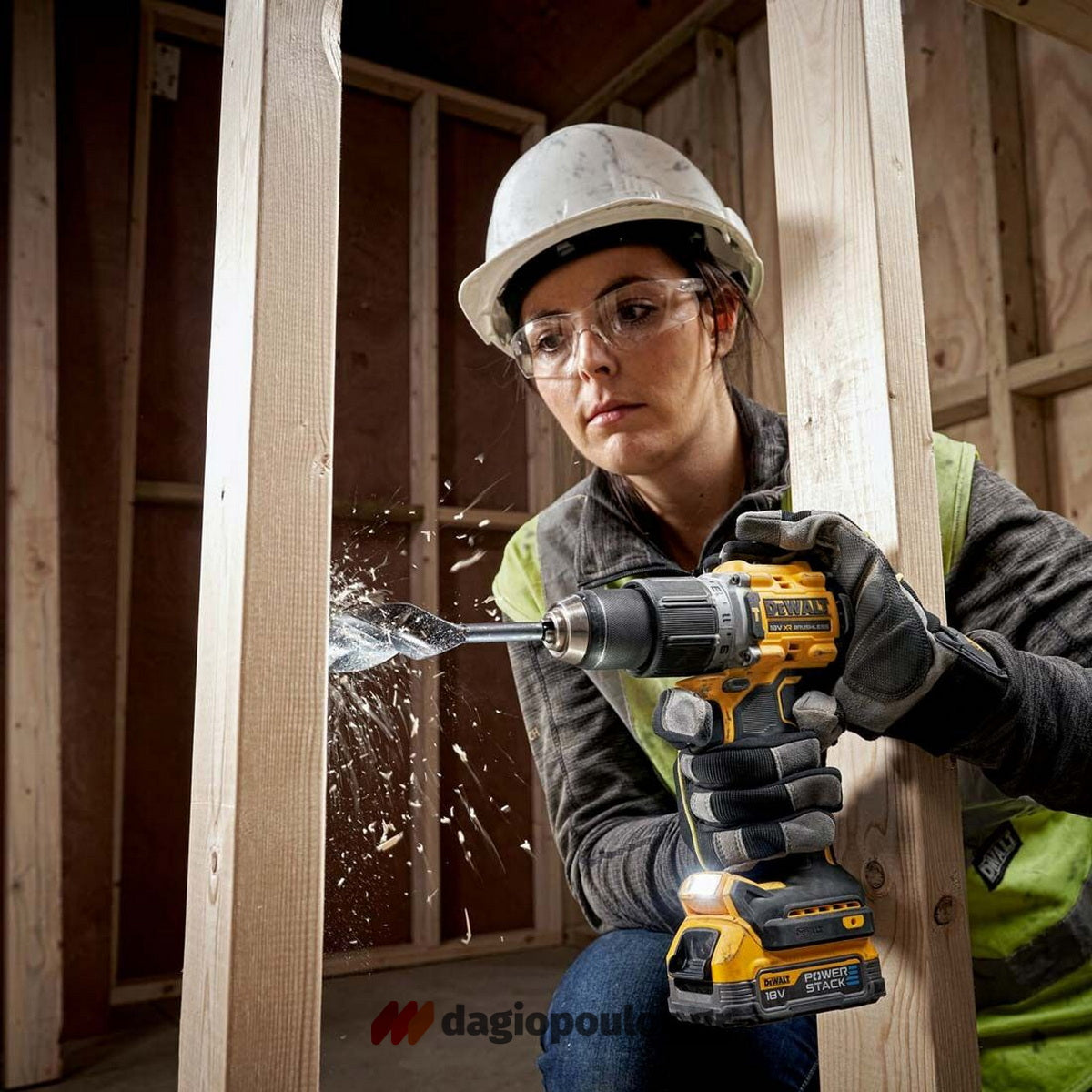 DeWalt DCD805NT-XJ Brushless Κρουστικό Δραπανοκατσάβιδο Μπαταρίας 18V Li-Ion SOLO & Βαλίτσα T-Stak