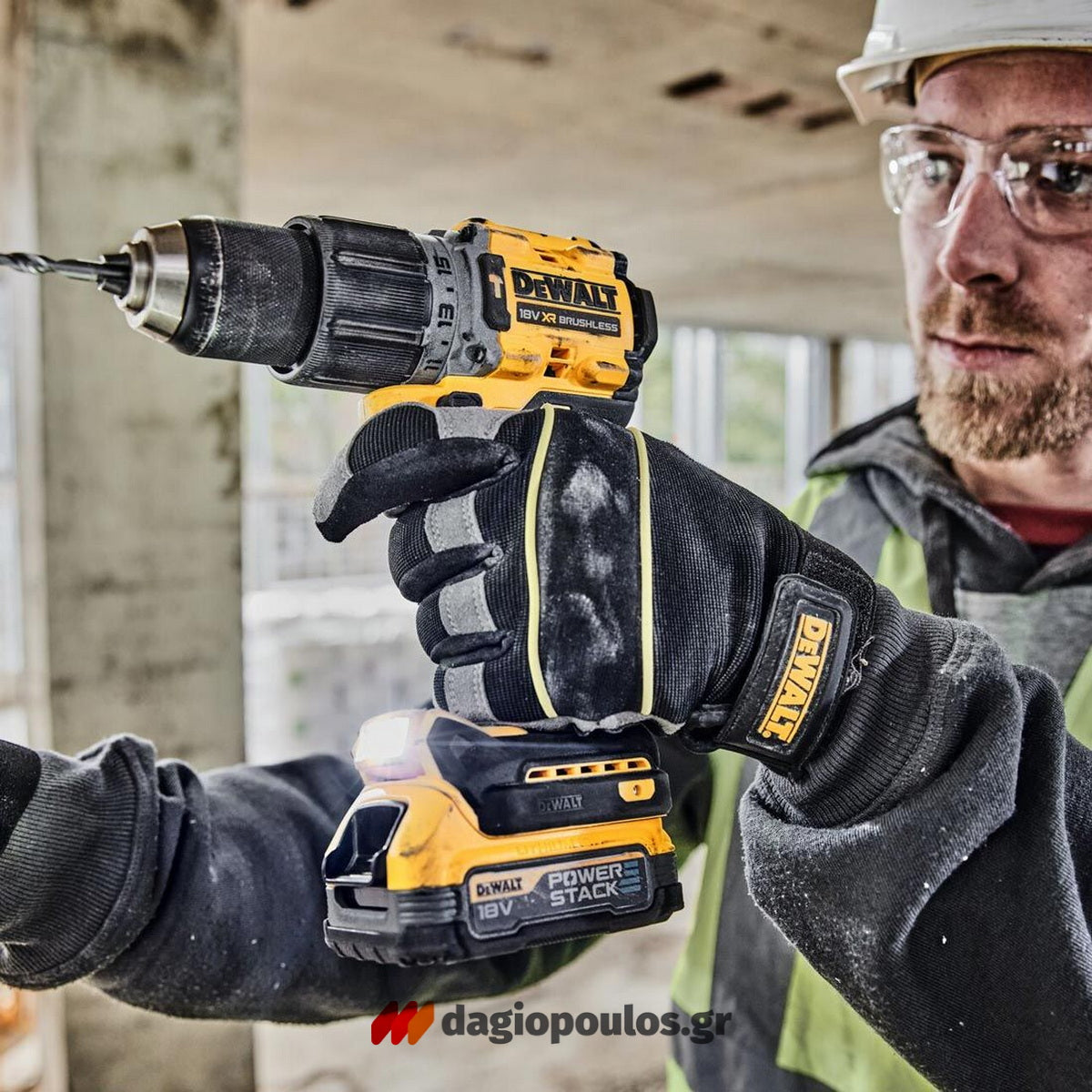 DeWalt DCD805NT-XJ Brushless Κρουστικό Δραπανοκατσάβιδο Μπαταρίας 18V Li-Ion SOLO & Βαλίτσα T-Stak
