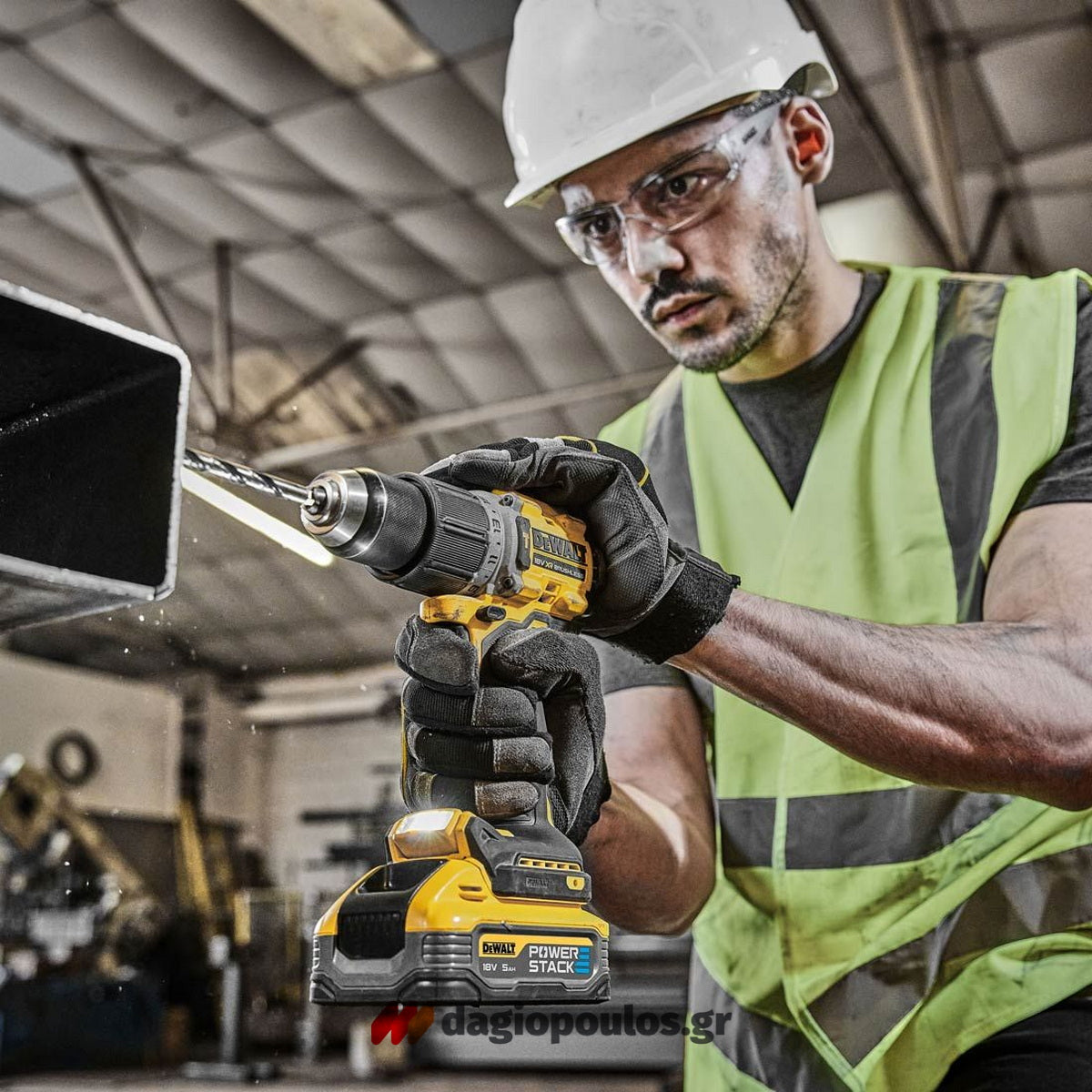 DeWalt DCD805NT-XJ Brushless Κρουστικό Δραπανοκατσάβιδο Μπαταρίας 18V Li-Ion SOLO & Βαλίτσα T-Stak