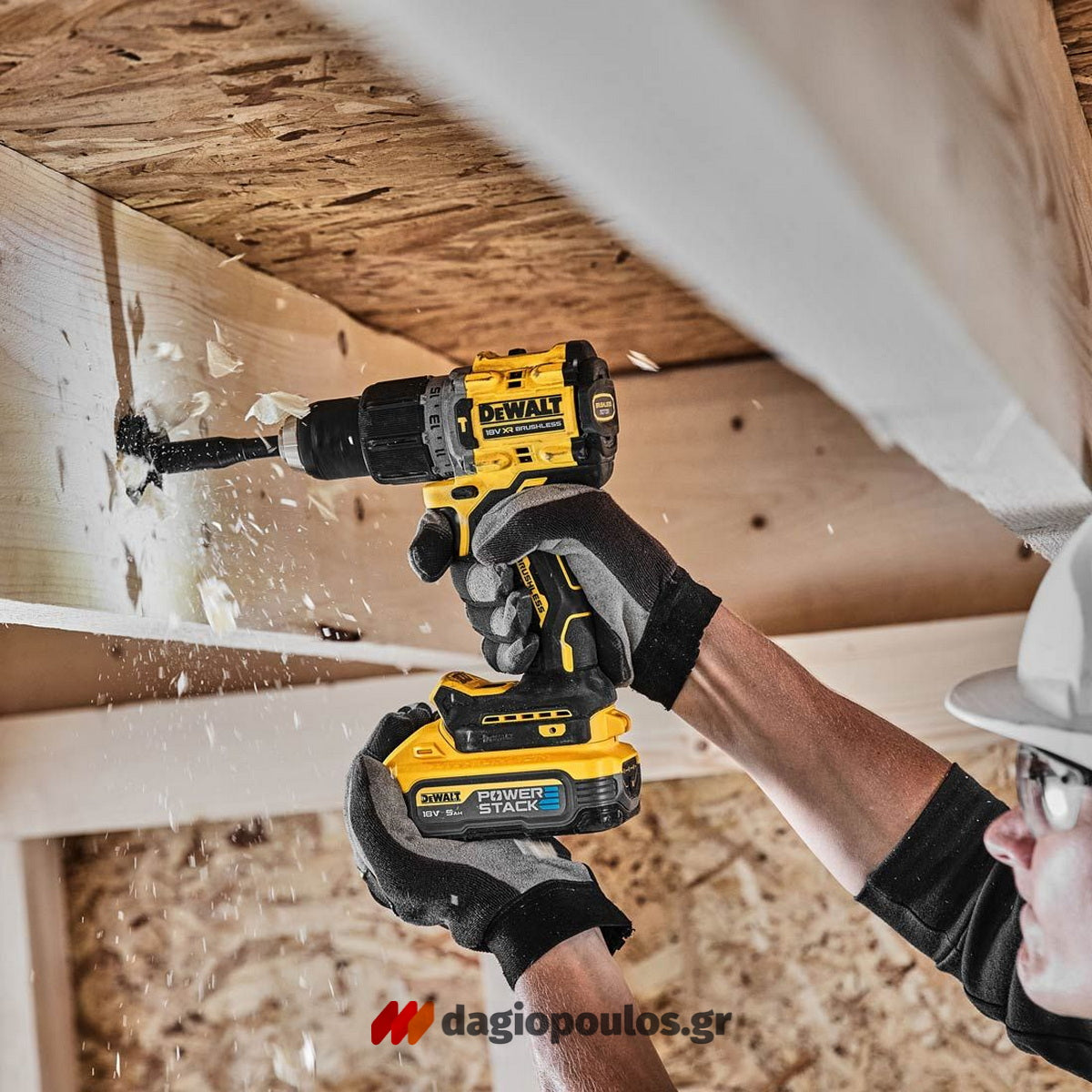 DeWalt DCD805NT-XJ Brushless Κρουστικό Δραπανοκατσάβιδο Μπαταρίας 18V Li-Ion SOLO & Βαλίτσα T-Stak