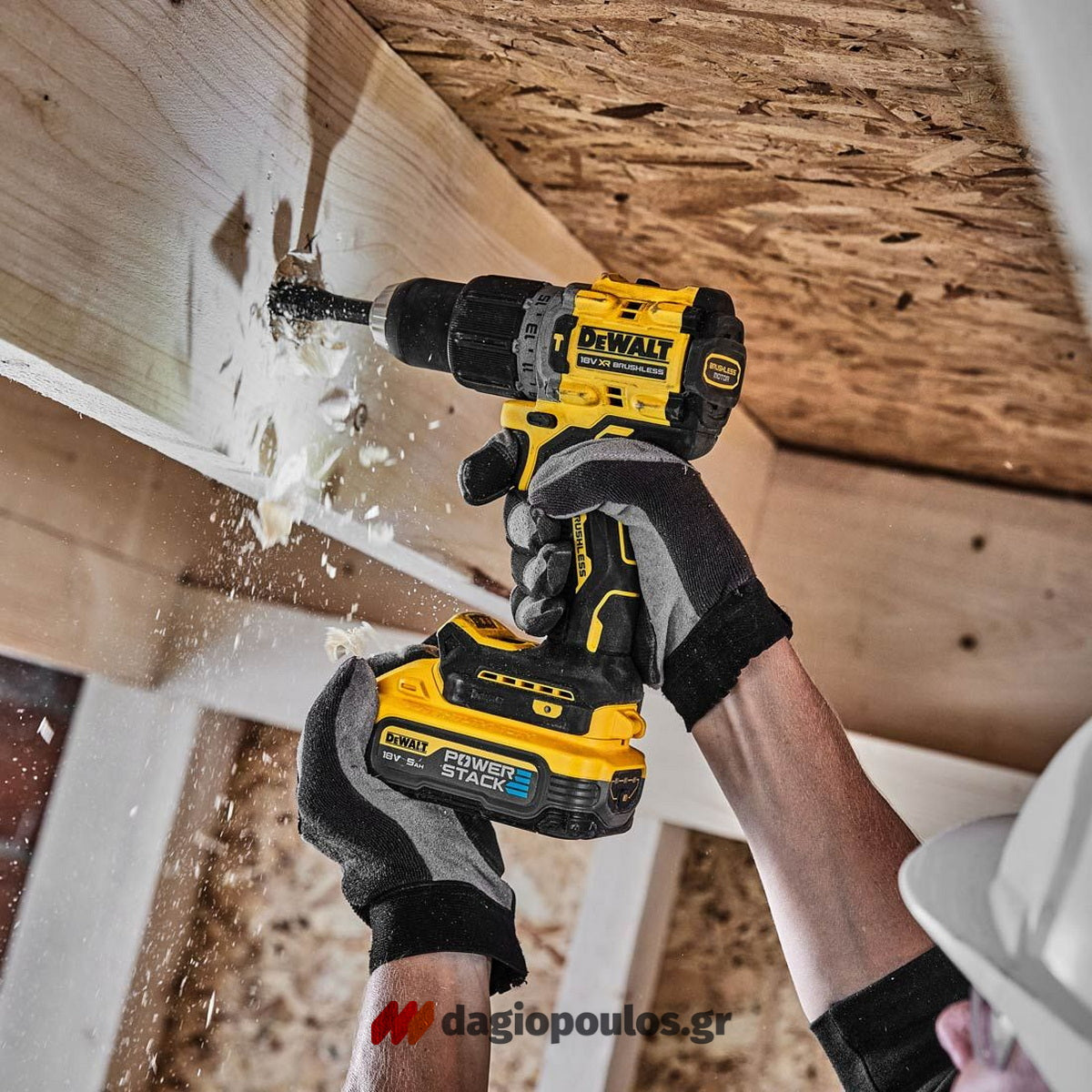 DeWalt DCD805NT-XJ Brushless Κρουστικό Δραπανοκατσάβιδο Μπαταρίας 18V Li-Ion SOLO & Βαλίτσα T-Stak