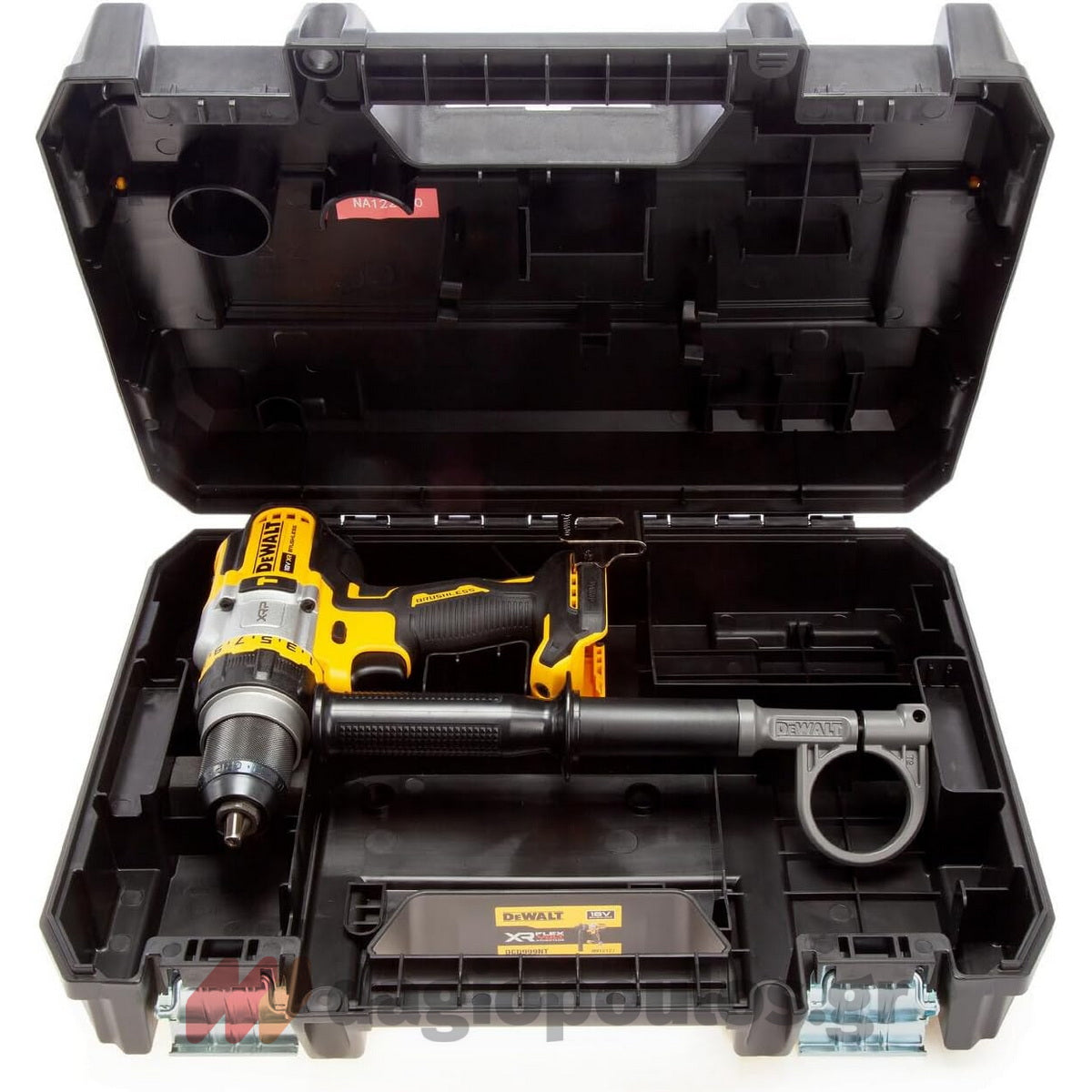 DeWalt DCD996NT-XJ Brushless Κρουστικό Δραπανοκατσάβιδο Μπαταρίας 18V Li-Ion SOLO & Βαλίτσα T-Stak