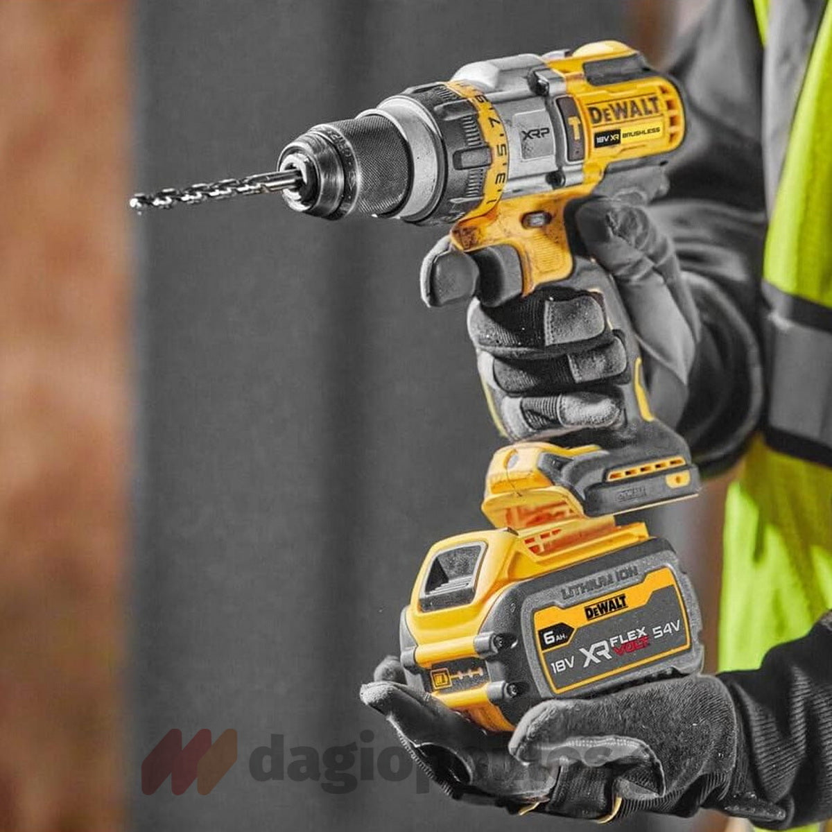 DeWalt DCD996NT-XJ Brushless Κρουστικό Δραπανοκατσάβιδο Μπαταρίας 18V Li-Ion SOLO & Βαλίτσα T-Stak