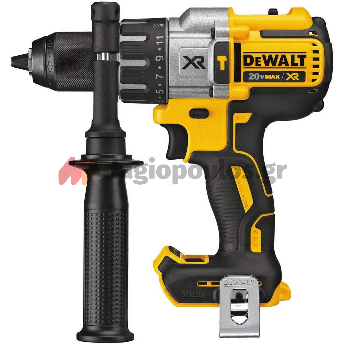 DeWalt DCD996NT-XJ Brushless Κρουστικό Δραπανοκατσάβιδο Μπαταρίας 18V Li-Ion SOLO & Βαλίτσα T-Stak