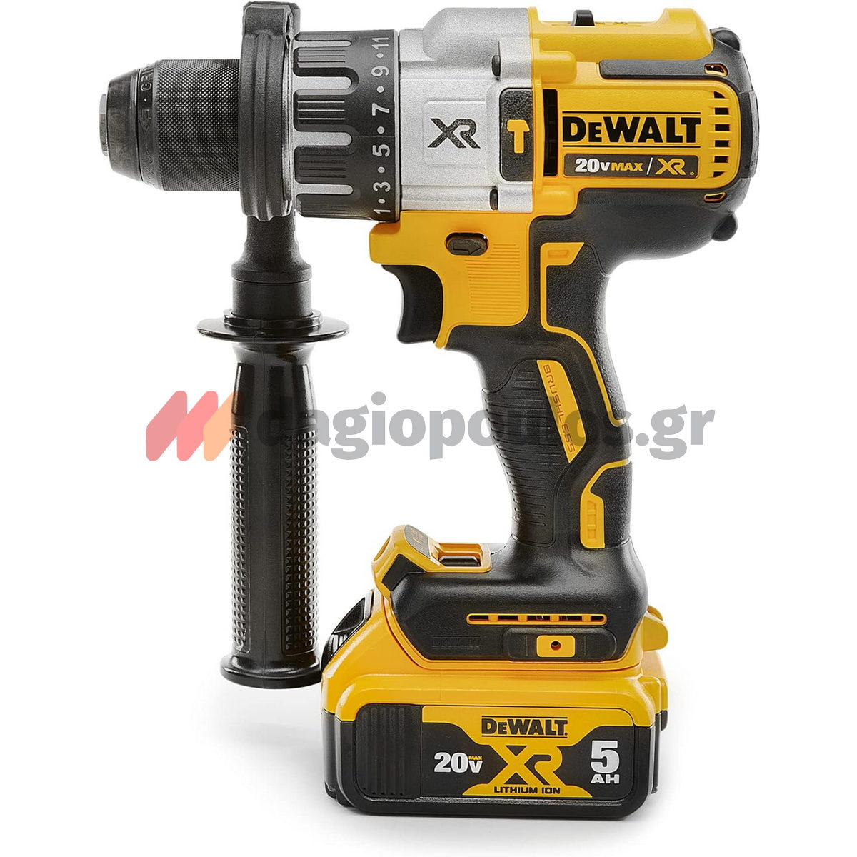 DeWalt DCD996P2 Brushless Κρουστικό Δραπανοκατσάβιδο Μπαταρίας 18V Li-Ion Με 2 Μπαταρίες 5.0Ah & Βαλίτσα T-Stak