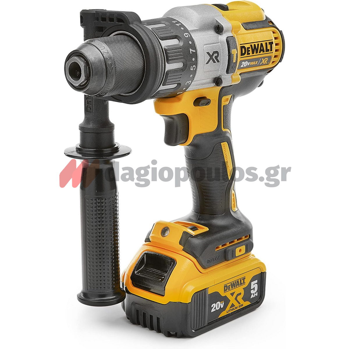 DeWalt DCK276P3T Brushless Συλλογή Δραπανοκατσάβιδο & Παλμικό Κατσαβίδι Μπαταρίας 18V Li-Ion Με 3 Μπαταρίες 5.0Ah & Βαλίτσα T-Stak