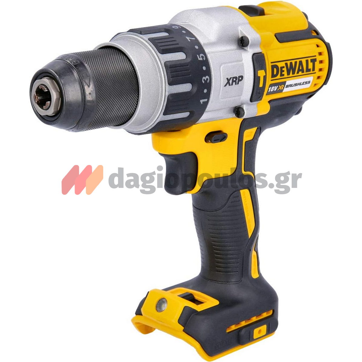 DeWalt DCD996NT-XJ Brushless Κρουστικό Δραπανοκατσάβιδο Μπαταρίας 18V Li-Ion SOLO & Βαλίτσα T-Stak