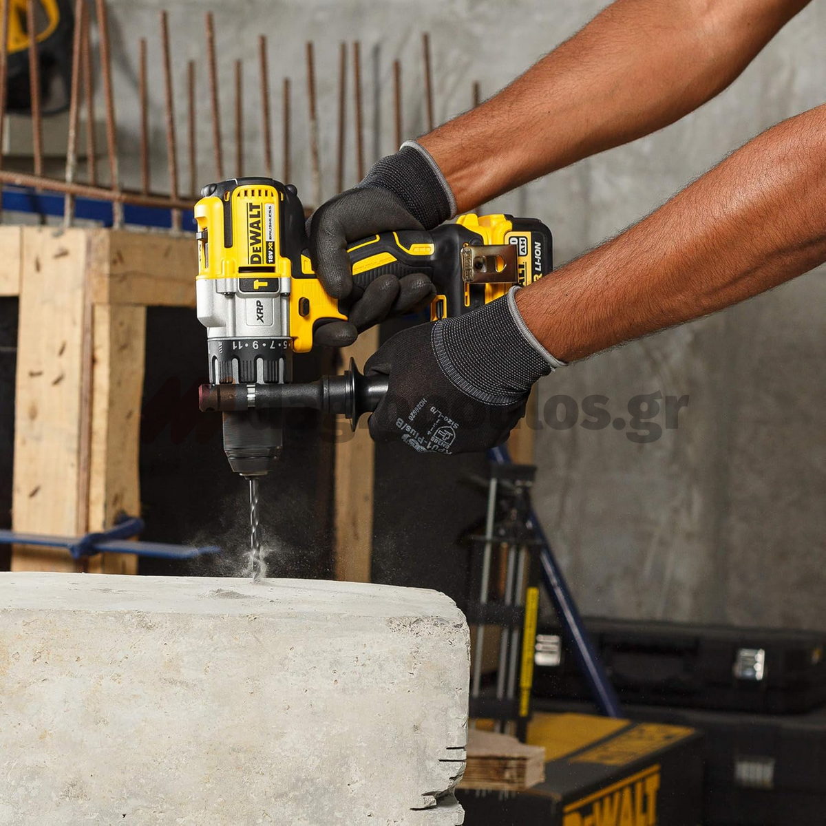 DeWalt DCK276P3T Brushless Συλλογή Δραπανοκατσάβιδο & Παλμικό Κατσαβίδι Μπαταρίας 18V Li-Ion Με 3 Μπαταρίες 5.0Ah & Βαλίτσα T-Stak