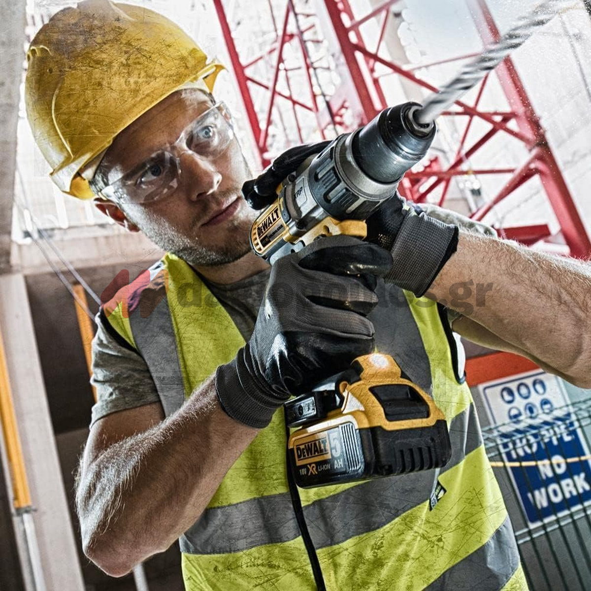 DeWalt DCD996Τ2 Brushless Κρουστικό Δραπανοκατσάβιδο Μπαταρίας 18V Li-Ion Με 2 Μπαταρίες 6.0Ah & Βαλίτσα T-Stak