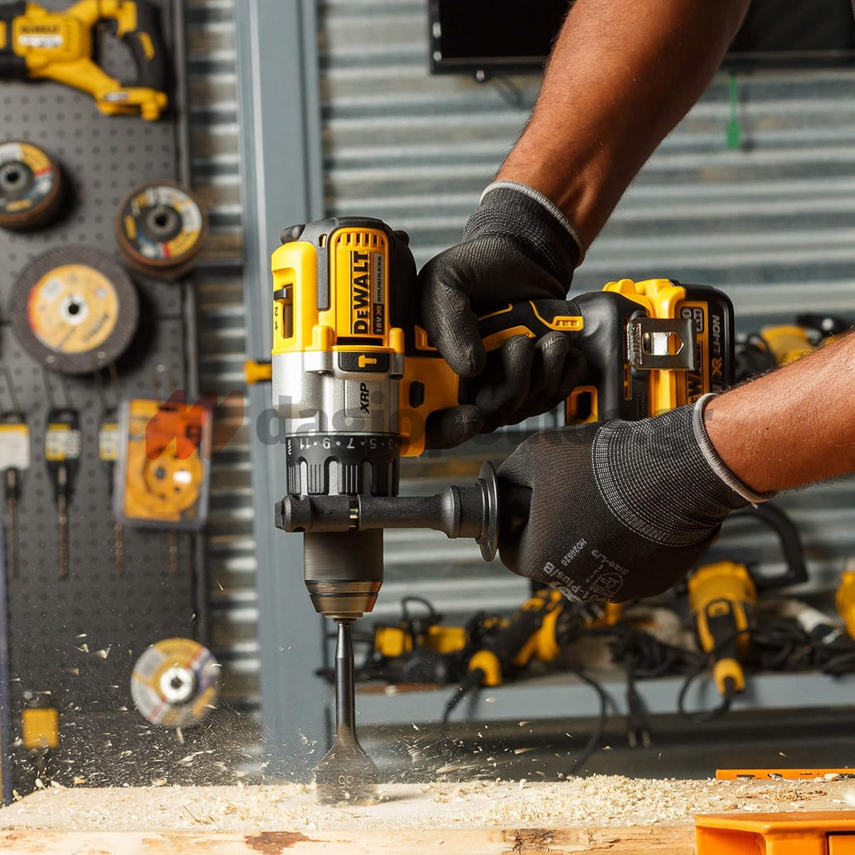 DeWalt DCD996P2 Brushless Κρουστικό Δραπανοκατσάβιδο Μπαταρίας 18V Li-Ion Με 2 Μπαταρίες 5.0Ah & Βαλίτσα T-Stak