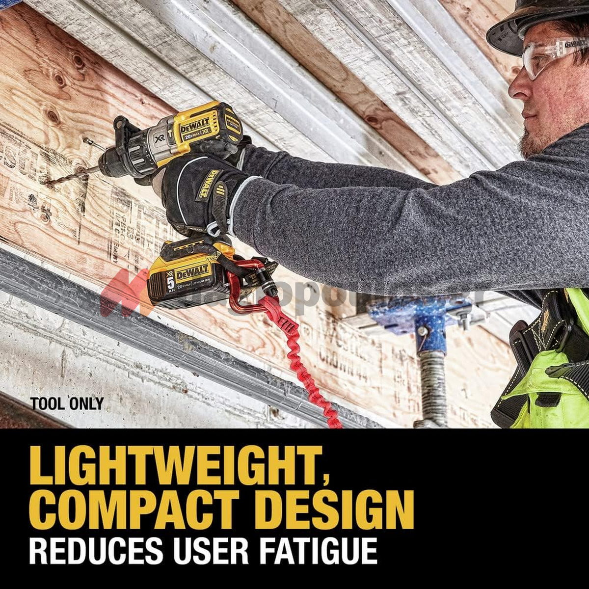 DeWalt DCD996Τ2 Brushless Κρουστικό Δραπανοκατσάβιδο Μπαταρίας 18V Li-Ion Με 2 Μπαταρίες 6.0Ah & Βαλίτσα T-Stak